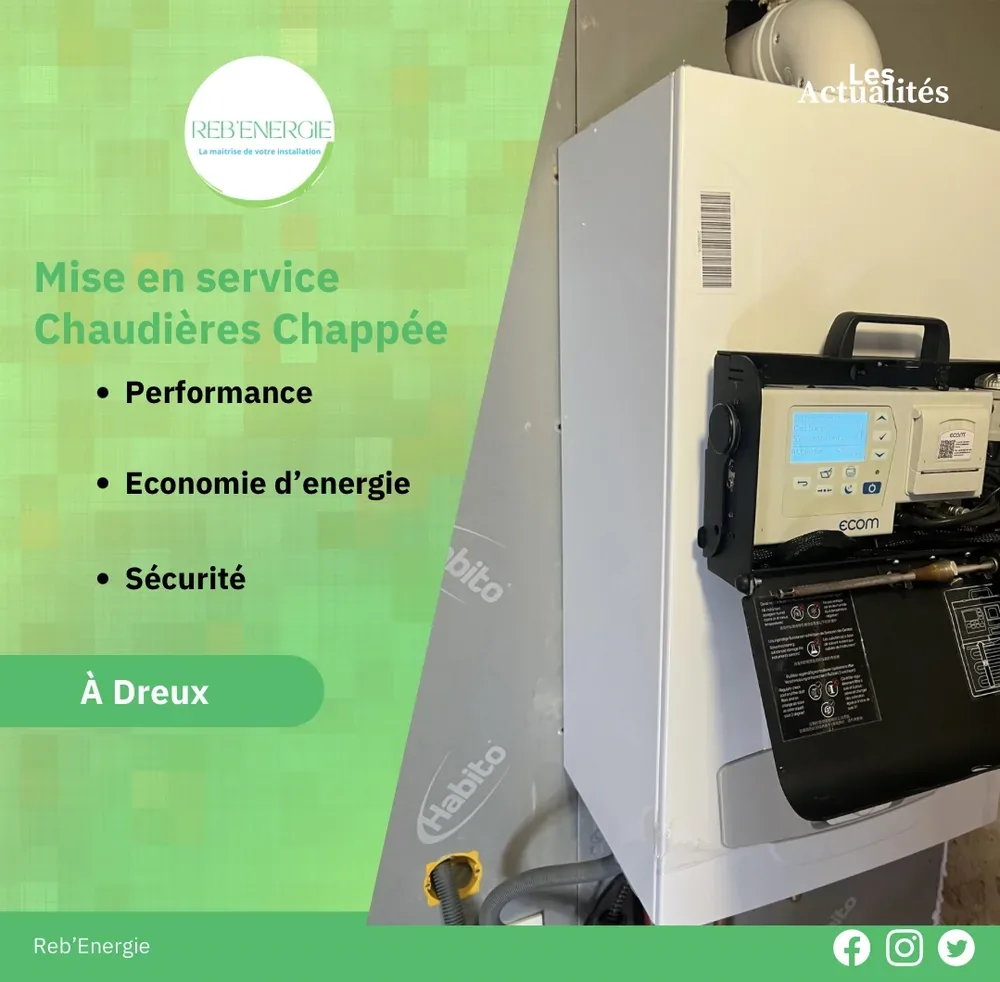 Plombier chauffagiste à Anet par Reb’Energie